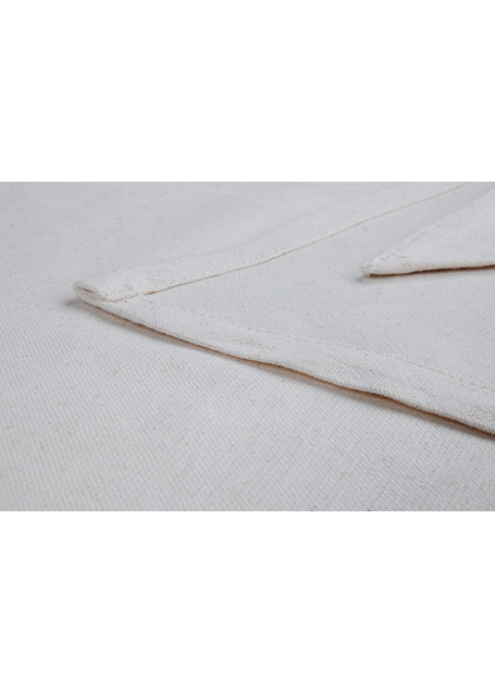 Mittelalter Kopftuch Laudamie in Beige Detailansicht 2