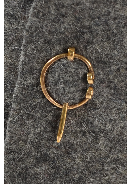 Mittelalter Wadenwickel Balder Set mit Fibeln Detailansicht 3