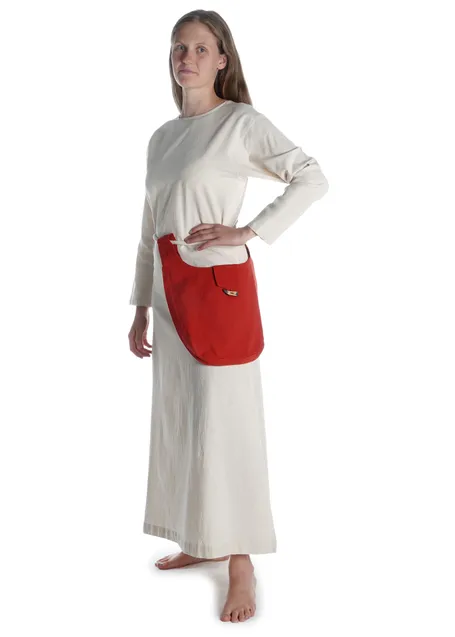 Mittelalter Cotte Meliur in Beige Seitenansicht 3