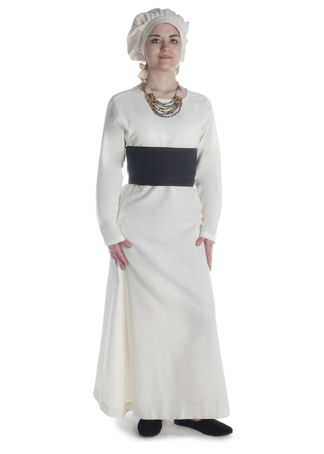 Mittelalter Gürtel Karsnafite in Schwarz Frontansicht