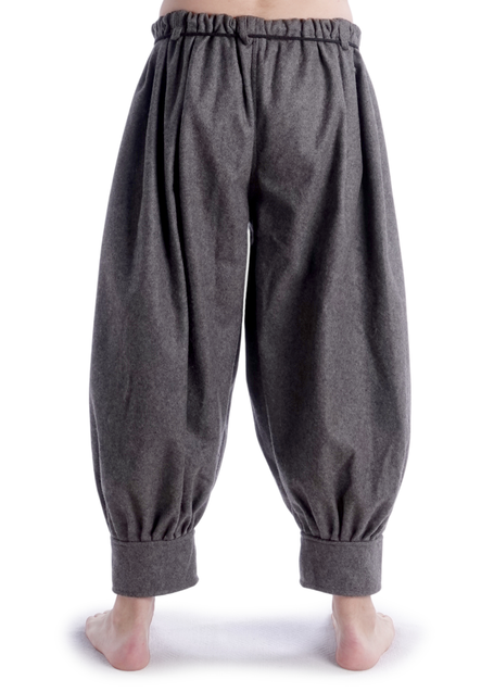 Wikinger Hose Odin in Grau Rückansicht 2