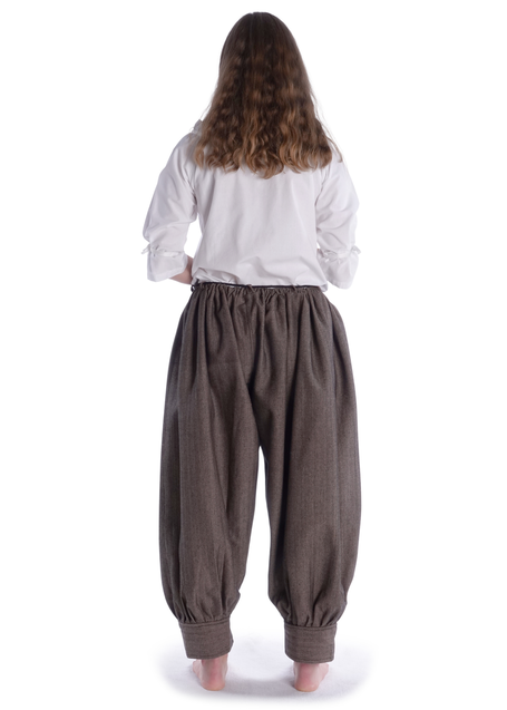 Wikinger Hose Minja in MISSING: fb-brown-black Rückansicht