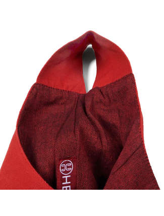 Mittelalter Tasche Egil in Feuerrot Detailansicht 2