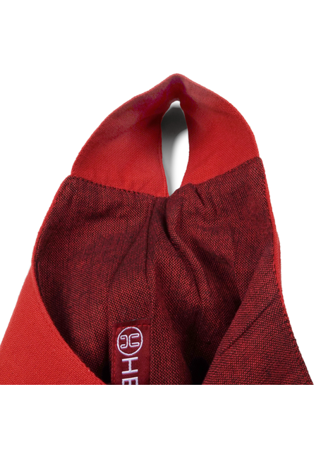 Mittelalter Tasche Egil in Feuerrot Detailansicht 2