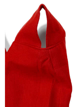 Mittelalter Tasche Egil in Feuerrot Detailansicht 3