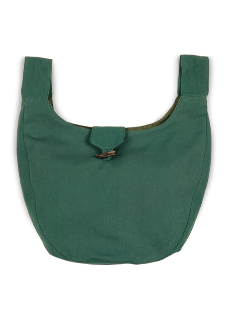 Mittelalter Tasche Egil in Grün Frontansicht