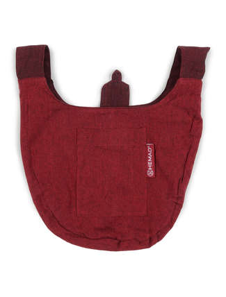 Mittelalter Tasche Egil in Rot Detailansicht 2