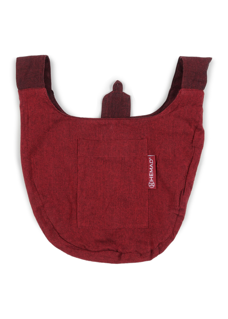 Mittelalter Tasche Egil in Rot Detailansicht 2