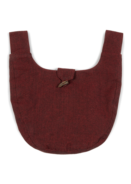 Mittelalter Tasche Egil in Rot Frontansicht