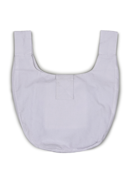 Mittelalter Tasche Egil in Weiß Rückansicht