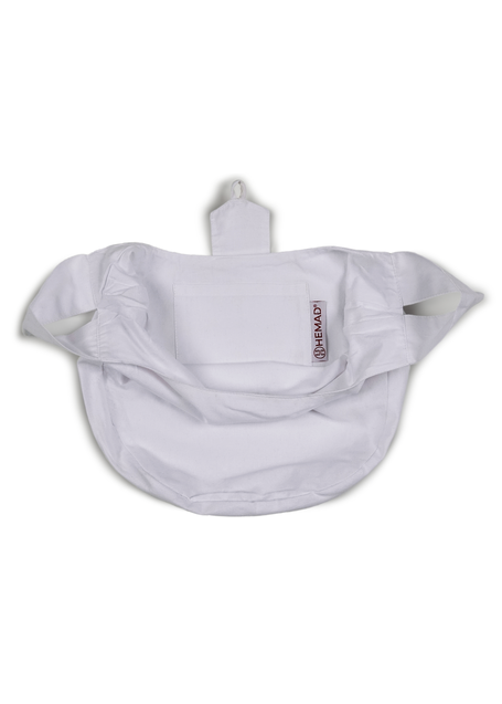 Mittelalter Tasche Egil in Weiß Detailansicht