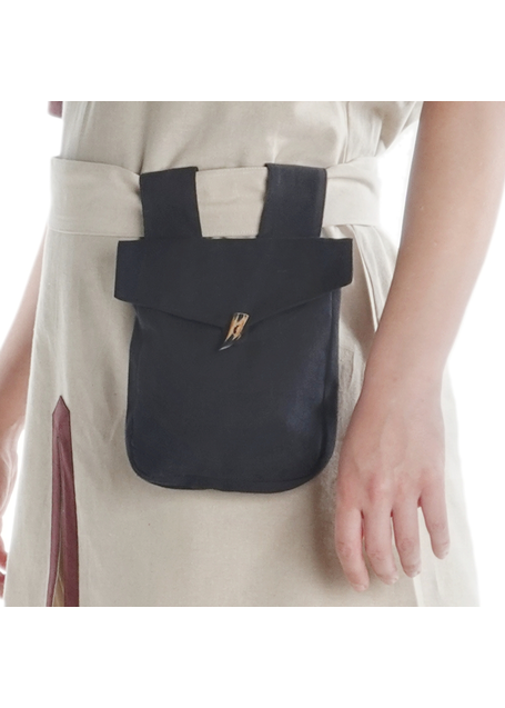 Mittelalter Tasche Widia in Schwarz font 3