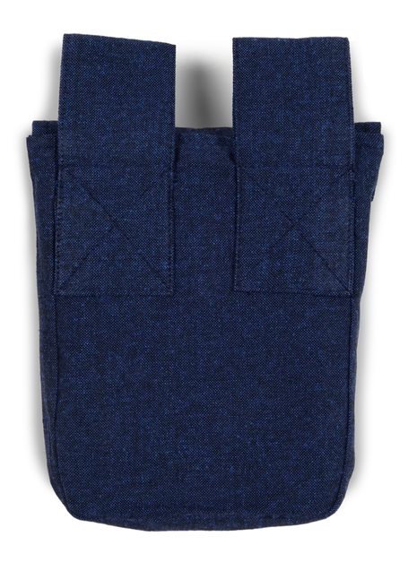 Mittelalter Tasche Widia in Blau Rückansicht