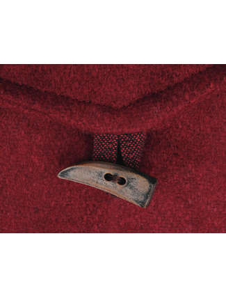 Mittelalter Tasche Widia in Rot Detailansicht