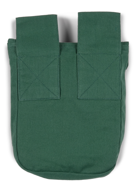 Mittelalter Tasche Widia in Grün Rückansicht