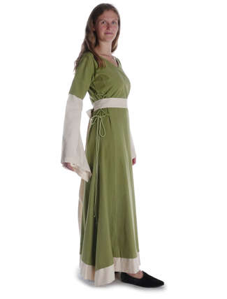Mittelalter Gürtel Jörd in Beige Seitenansicht