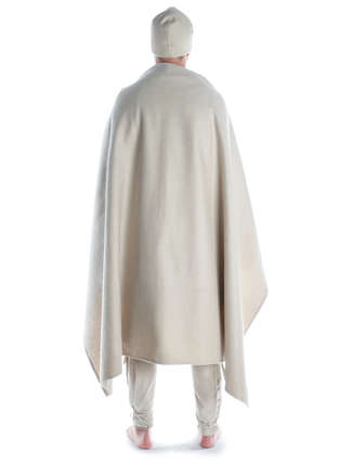 Wikinger Wadenwickel Søgård Mose in Beige Rückansicht 2