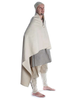 Wikinger Wadenwickel Søgård Mose in Beige Seitenansicht 2