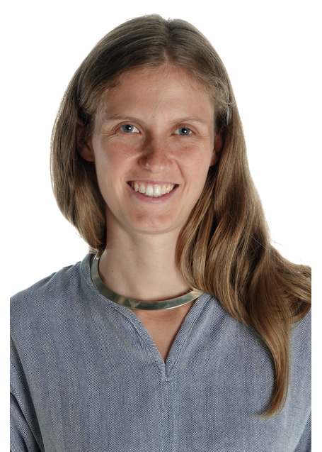 Wikinger Kleid Catella in Fischgrät Blau-Weiß Detailansicht 2