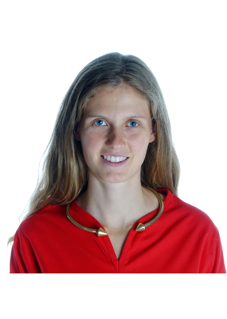 Mittelalter Kleid Catella in Feuerrot Detailansicht