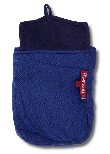 Mittelalter Tasche Vidga in Blau Detailansicht 2