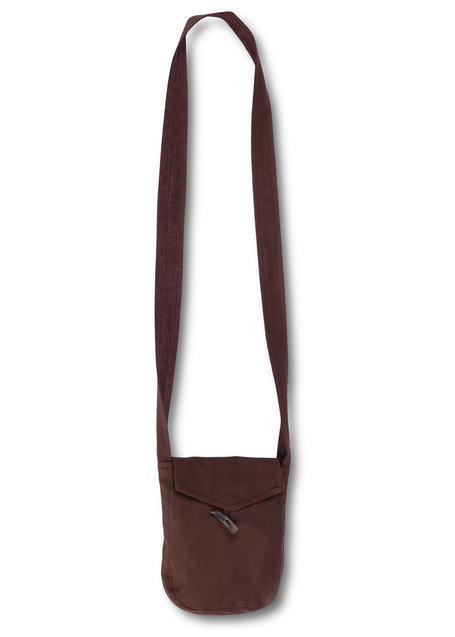 Mittelalter Tasche Vidga in Braun Frontansicht 4