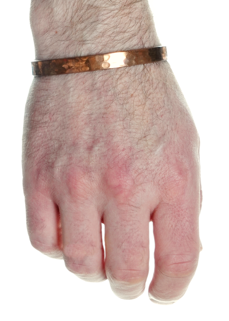 Mittelalter Armreif Hekabe aus Kupfer in  Frontansicht 3