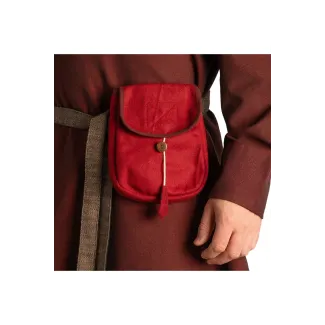 Wikinger Tasche Maris in Rot Frontansicht 6
