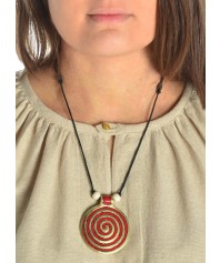 Halskette Sunna mit Spirale (6 cm)