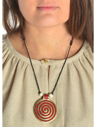 Halskette Sunna mit Spirale (6 cm)