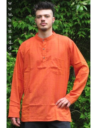 Fischerhemd orange