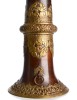 Mittelalter Langhorn in Kupferfarben Frontansicht 4