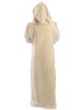 Mittelalter Skapulier Kriemhild in Beige Rückansicht