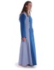 Mittelalter Kleid Liebgart in MISSING: royalblue-lightblue Seitenansicht