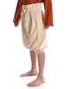 Piraten Hose Urgan in Beige Seitenansicht 2