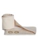Mittelalter Wadenwickel Balder Set mit Fibeln in Beige Frontansicht 3