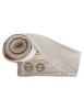Mittelalter Wadenwickel Balder Set mit Fibeln in Beige Frontansicht 4