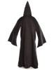 Mittelalter Mantel Tankanis in Schwarz Rückansicht 2