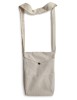 Mittelalter Tasche Wieland in Beige Frontansicht