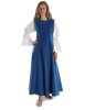 Mittelalter Kleid Peronella in MISSING: royalblue-lightblue Frontansicht 2