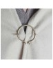 Wikinger Umhang Kristin in Beige Detailansicht
